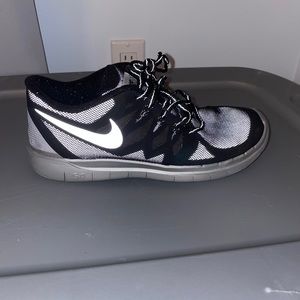 Black Reflective Nike Sneakers